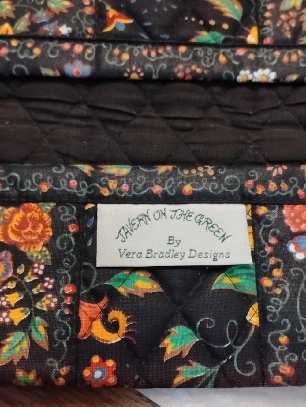 Vera Bradley Designs Checkbook Cover. Tavern On The Green Pattern. - Picture 9 of 9